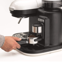 ماكينة قهوة إسبرسو مع مطحنة Espresso Coffee Machine With Grinder