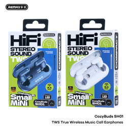 REMAX - كوزي بادز SH01 سماعات أذن بلوتوث TWS REMAX -CozyBuds SH01  TWS Bluetooth EarBuds