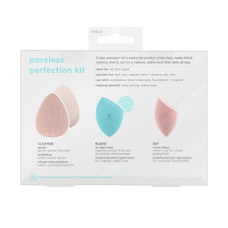 طقم إسفنجات مكياج 3 قطع Poreless Perfection Makeup Sponge 3 Pcs Set