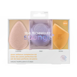 مجموعة إسفنج للبشرة - 3 قطع Sponge+ Glow Radiance Complexion Kit - 3pcs