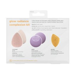 مجموعة إسفنج للبشرة - 3 قطع Sponge+ Glow Radiance Complexion Kit - 3pcs