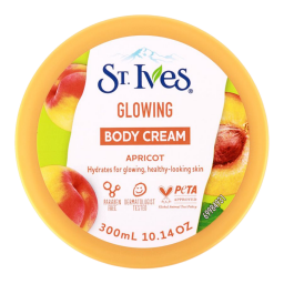 كريم جسم مرطب بخلاصة المشمش 300 مل Glowing Body Cream with Apricot Extract - 300ml