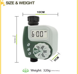 مؤقت سقي و ري الحدائق التلقائي الذكي Garden irrigation timer