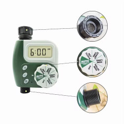 مؤقت سقي و ري الحدائق التلقائي الذكي Garden irrigation timer