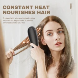 فرشاة الشعر اللاسلكية بتقنية الأيونات السالبة Cordless Hairbrush With Negative Ion Technology