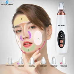 جهاز تنظيف المسام وإزالة الرؤوس السوداء الكهربائي Electric Blackhead Remover Vacuum