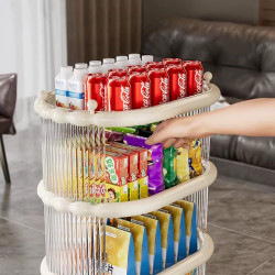 عربة ترولي 5 رفوف للتنظيم و التخزين او تقديم الضيافة قابلة للفصل Organizer Shelf 5 layers