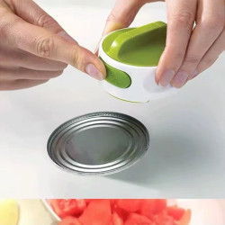 فتاحة علب عملية من الفولاذ القوي المقاوم للصدأ Durable Stainless Metal Automatic Can & Bottle Cap Opener