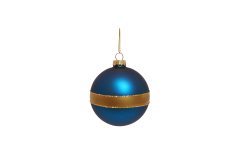 كرات زجاجية (9 كرات) Glass Christmas Balls (Box of 9)