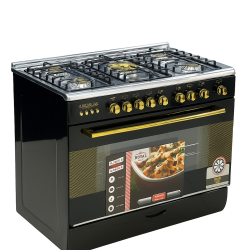 طباخ رويال كاز المصري حجم 90×60 ملكي اسود Royal Gas Egyptian Cooker, 90x60 cm