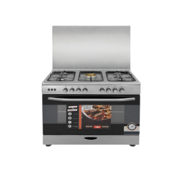 طباخ رويال كاز  المصري حجم 90×60 ستيل Royal Gas Egyptian Cooker, 90x60 cm, Steel