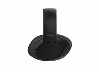 سماعات Belkin Isolate Noise Cancelling Over Ear مع خاصية التشغيل لمدة 60 ساعة - أسود Belkin Isolate Noise Cancelling Over-Ear 60h Playtime - Black