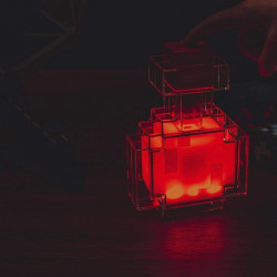 مصباح مكتب LED متغير اللون على شكل زجاجة جرعة ماين كرافت | ضوء ليلي ٧ بوصات Minecraft Potion Bottle Color-Changing LED Desk Lamp | 7 Inch Night Light