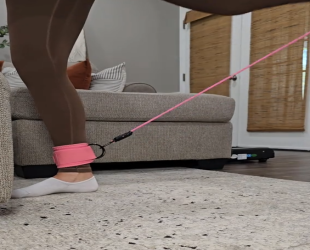 حبل تمارين الكاحل Ankle exercise rope