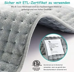 وسادة تدفئة كهربائية لتخفيف آلام العضلات والمفاصل Electric heating pad for relieving muscle and joint pain