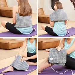وسادة تدفئة كهربائية لتخفيف آلام العضلات والمفاصل Electric heating pad for relieving muscle and joint pain