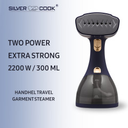 مكوى بخار محمول للسفر بقدرة 2200 واط بتقنية البخار المستمر Handhold Garment Steamer
