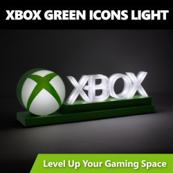 إضاءة ديكور شعار Xbox باللون الأخضر من Paladone Paladone Xbox Green Logo Decor Light