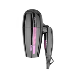 مجفف شعر للسفر 2000 واط بمقبض قابل للطي وتقنية الأيونات EHD+ 2000W Travel Hair Dryer with Foldable Handle and EHD+ Ionic Technology
