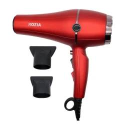 مجفف شعر روزيا 8000 واط بتقنية الأيونات والشعر الساتان Rozia 8000W Hair Dryer with Ionic Technology and Satin Hair Finish