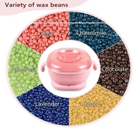 جهاز تسخين الشمع الكهربائي 400 مل Electric wax warmer 400ml
