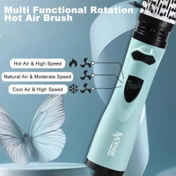 فرشاة  دوارة 1200 واط بتقنية الأيونات 1200W rotating brush with ion technology