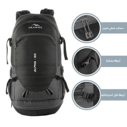 حقيبة الظهر Alpha من TRAWOC Alpha Backpack