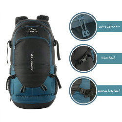 حقيبة الظهر Alpha من TRAWOC Alpha Backpack