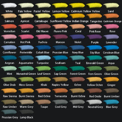 الوان سوفت باستيل 72 Mont Marte Signature Soft Pastels