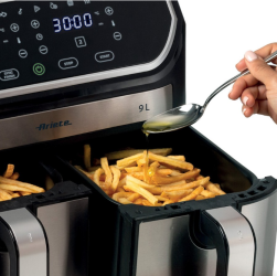 قلاية هوائية مزدوجة بسعة 9 لتر Dual Basket Air Fryer 9L