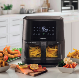 قلاية هوائية رقمية بسعة 9 لتر Digital Air Fryer 9L with Touch Screen