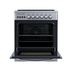 طباخ رويال كاز المصري حجم 60×60 ستيل Royal Gas Egyptian Cooker, 60x60 cm, Steel