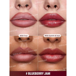 احمر شفاه مزدوج Glam 101 Matte Lipstick & Liner Duo