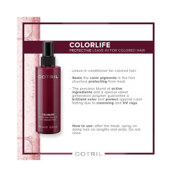 ليف إن كولورلايف لحماية لون الشعر المصبوغ Colorlife Leave-In Color Protection