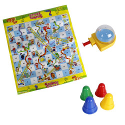 لعبة السلم والثعبان اللوحية التعليمية Educational Snakes and Ladders board game