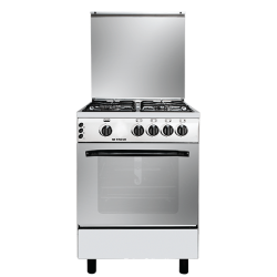 طباخ فريش رينبو 60 × 60 - 4 شعلة أستانلس ستيل Fresh Rainbow 60 x 60 Cooker - 4 Burners Stainless Steel