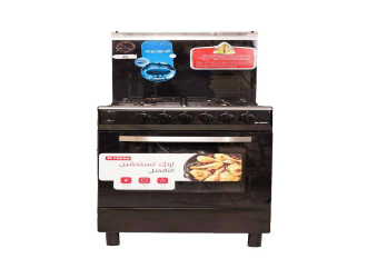 طباخ فريش فاير فورنو 55 × 55 - 4 مشاعل ستيل Fresh Fire Forno 55 x 55 Cooker - 4 Burners Stainless Steel