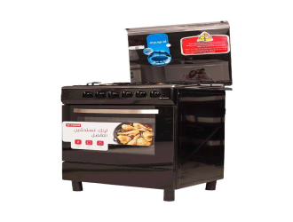 طباخ فريش فاير فورنو 55 × 55 - 4 مشاعل ستيل Fresh Fire Forno 55 x 55 Cooker - 4 Burners Stainless Steel