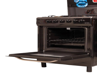 طباخ فريش فاير فورنو 55 × 55 - 4 مشاعل ستيل Fresh Fire Forno 55 x 55 Cooker - 4 Burners Stainless Steel