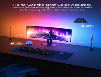 ضوء ألعاب Govee DreamView G1 Pro – شريطين ضوء (موديل H604A) ضوء ألعاب Govee DreamView G1 Pro – شريطين ضوء (موديل H604A)