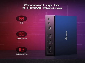 Govee AI Gaming Sync Box Kit 4K Ultra HD H6601 | For 27–34 Inch Monitors Govee AI Gaming Sync Box Kit 4K Ultra HD H6601 | For 27–34 Inch Monitors