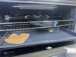 طباخ انسايد - 5 مشاعل نظام بوري اسود Inside Gas Cooker - 5 Burners - Black