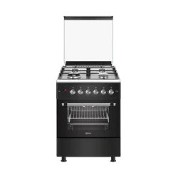 طباخ انسايد - 4 مشاعل سيفتي Inside Gas Cooker - 4 Burners - Black