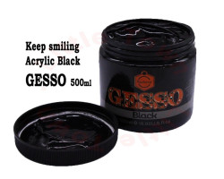 جيسو اسود 500مل Gesso 500ml - Keep smiling