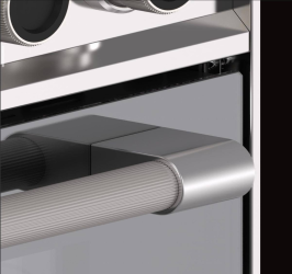 طباخ تكنوكاز الإيطالي الفاخر – 5 شعلات Luxury Italian Tecnogas cooker – five stainless steel burners