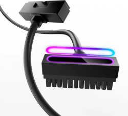 كيبل امداد 24 بن ادرسبل Hydrus ARGB PSU Extension Cable ( 24PIN 40CM )