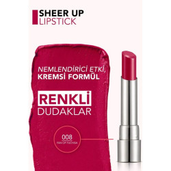 أحمر شفاه لامع مرطب Moisturizing Glossy Lipstick