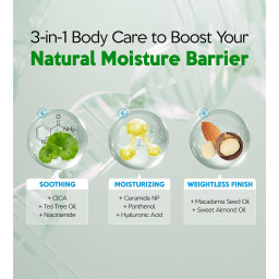 لوشن مرطب ومنقي للجسم بخلاصة شجرة الشاي Clear 7+ Tea Tree Terpineol Pure Moisture Body Lotion