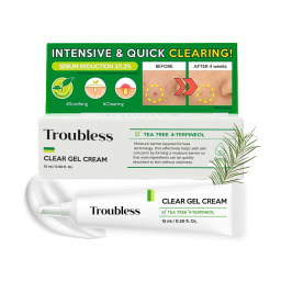 تروبلس كريم جل كلير - 15 مل Troubless Clear Gel Cream - 15ml