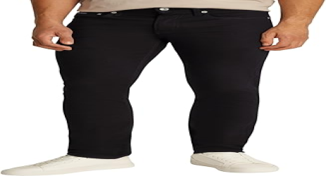 جينز بقَصّة ضيقة (Slim fit) Men's Slim-Fit Stretch Denim Jeans